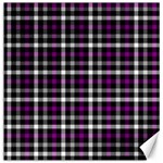 Asexual Pride Checkered Plaid Canvas 16  x 16  15.2 x15.41  Canvas - 1