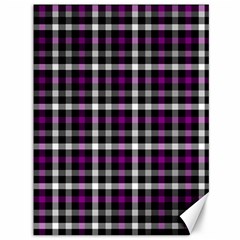 Asexual Pride Checkered Plaid Canvas 36  X 48  by VernenInk