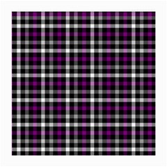 Asexual Pride Checkered Plaid Medium Glasses Cloth (2 Sides) by VernenInk