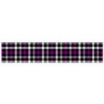 Asexual Pride Checkered Plaid Small Flano Scarf Front