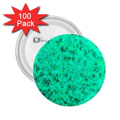 Aqua Marine Glittery Sequins 2 25  Buttons (100 Pack)  by essentialimage