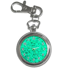 Aqua Marine Glittery Sequins Key Chain Watches by essentialimage