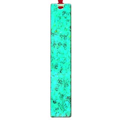 Aqua Marine Glittery Sequins Large Book Marks by essentialimage