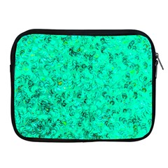 Aqua Marine Glittery Sequins Apple Ipad 2/3/4 Zipper Cases by essentialimage