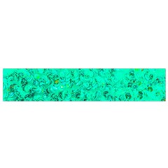 Aqua Marine Glittery Sequins Small Flano Scarf by essentialimage