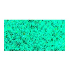 Aqua Marine Glittery Sequins Satin Wrap by essentialimage