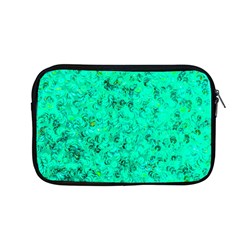 Aqua Marine Glittery Sequins Apple Macbook Pro 13  Zipper Case by essentialimage