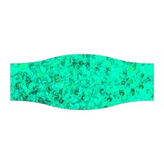 Aqua Marine Glittery Sequins Stretchable Headband by essentialimage