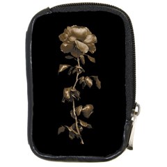 Dark Rose Poster Compact Camera Leather Case