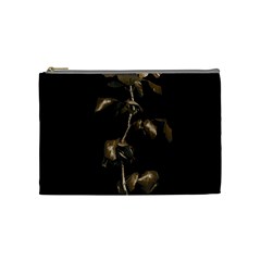 Dark Rose Poster Cosmetic Bag (medium) by dflcprintsclothing