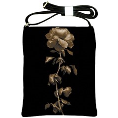 Dark Rose Poster Shoulder Sling Bag