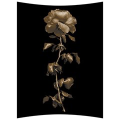 Dark Rose Poster Back Support Cushion by dflcprintsclothing