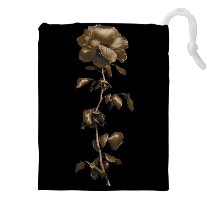 Dark Rose Poster Drawstring Pouch (5XL)