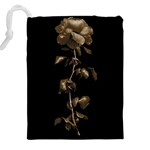 Dark Rose Poster Drawstring Pouch (5XL) Back