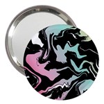 Painted Lines 3  Handbag Mirrors Front