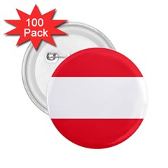 Flag Of Austria 2 25  Buttons (100 Pack)  by FlagGallery