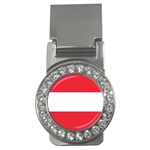 Flag of Austria Money Clips (CZ)  Front