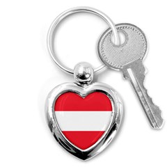 Flag Of Austria Key Chain (heart) by FlagGallery