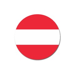 Flag Of Austria Magnet 3  (round) by FlagGallery