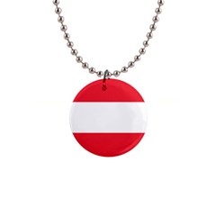 Flag Of Austria 1  Button Necklace by FlagGallery