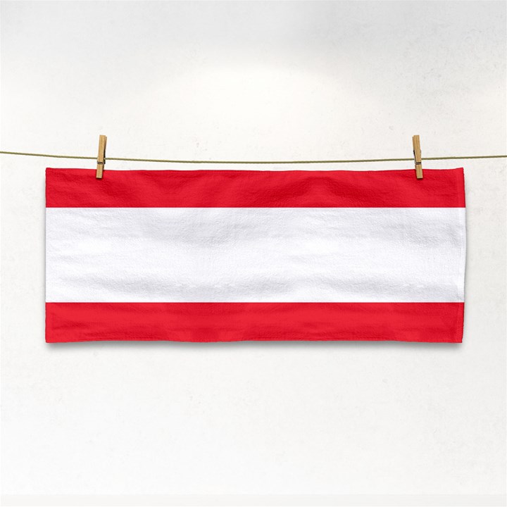 Flag of Austria Hand Towel