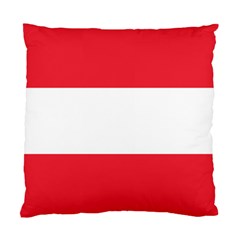 Flag Of Austria Standard Cushion Case (one Side) by FlagGallery