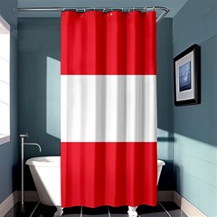 Flag Of Austria Shower Curtain 36  X 72  (stall)  by FlagGallery