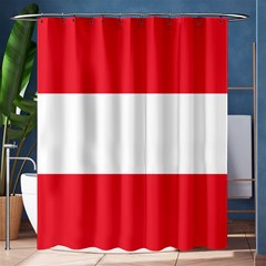 Flag Of Austria Shower Curtain 60  X 72  (medium)  by FlagGallery