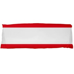 Flag Of Austria Body Pillow Case Dakimakura (two Sides) by FlagGallery