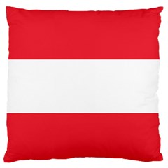 Flag Of Austria Standard Flano Cushion Case (one Side) by FlagGallery