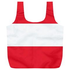 Flag Of Austria Full Print Recycle Bag (xxl) by FlagGallery