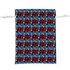 Red And Blue  Lightweight Drawstring Pouch (xl) by Sparkle