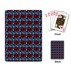 Red And Blue Playing Cards Single Design (rectangle)