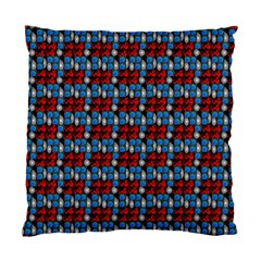 Red And Blue Standard Cushion Case (one Side) by Sparkle