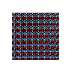 Red And Blue Satin Bandana Scarf by Sparkle