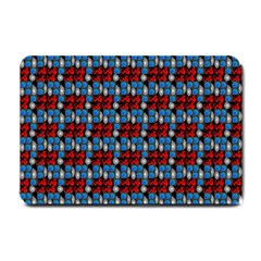 Red And Blue Small Doormat  by Sparkle