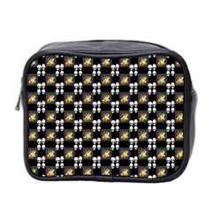 Shiny Skull Mini Toiletries Bag (two Sides) by Sparkle