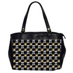 Shiny Skull Oversize Office Handbag (2 Sides) Front