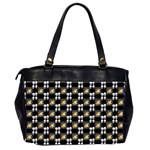 Shiny Skull Oversize Office Handbag (2 Sides) Back