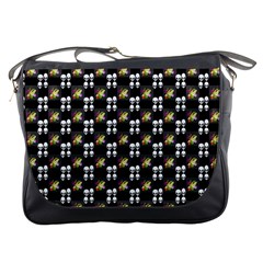 Shiny Skull Messenger Bag by Sparkle