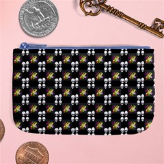 Shiny Skull Large Coin Purse by Sparkle