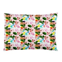 Painted Flowers Pillow Case by Sparkle