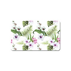 Summer Flowers Magnet (name Card) by goljakoff