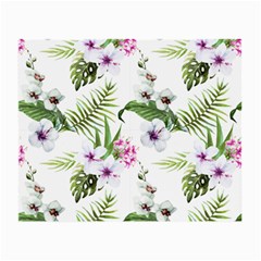 Summer Flowers Small Glasses Cloth by goljakoff