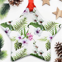 Summer Flowers Star Ornament (two Sides) by goljakoff