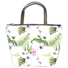 Summer Flowers Bucket Bag by goljakoff