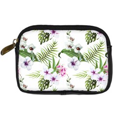 Summer Flowers Digital Camera Leather Case by goljakoff