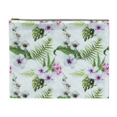 Summer Flowers Cosmetic Bag (xl) by goljakoff