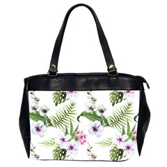 Summer Flowers Oversize Office Handbag (2 Sides) by goljakoff