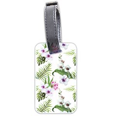 Summer Flowers Luggage Tag (two Sides) by goljakoff